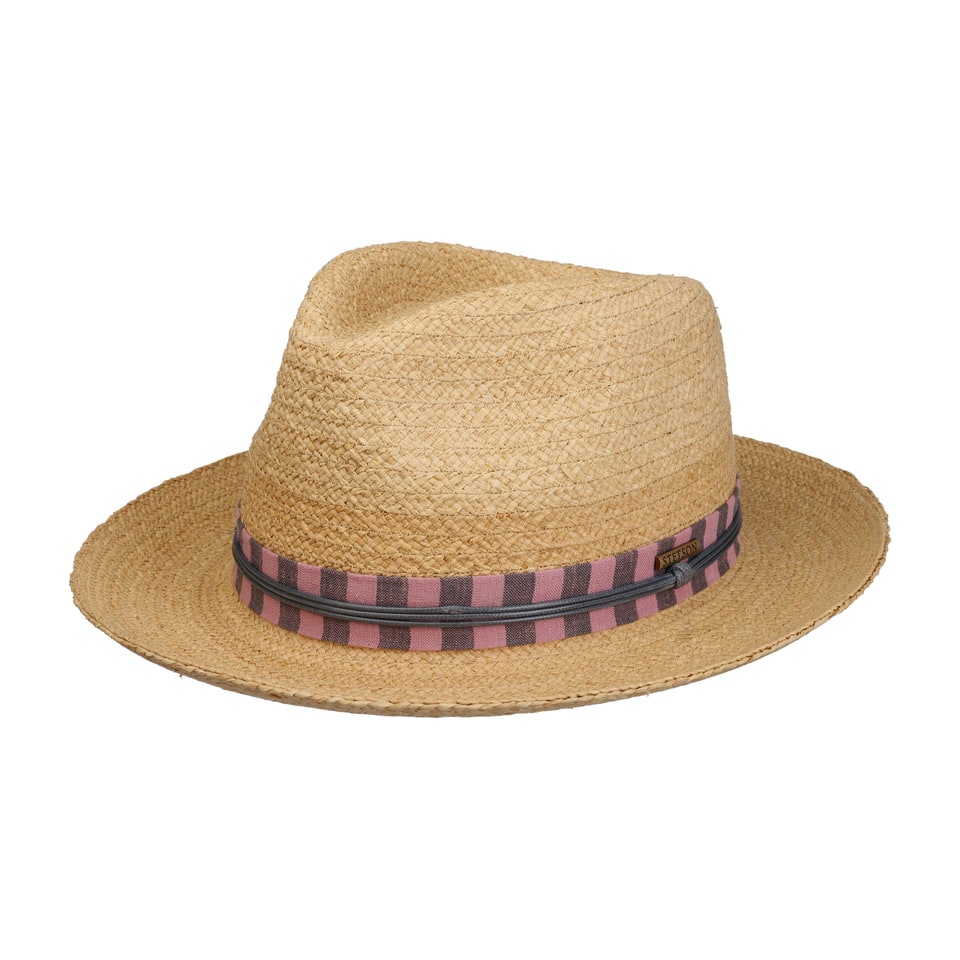 Klobouk Fedora Raffia Stetson - slamák